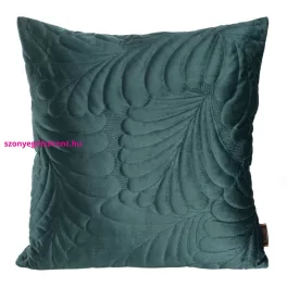 Ria4 bársony párnahuzat Sötét türkiz 45x45 cm