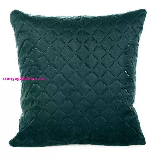 Dimon bársony párnahuzat Sötét türkiz 40x40 cm