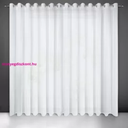   Viola függöny enyhén fényes etamin anyagból Fehér 400x250 cm