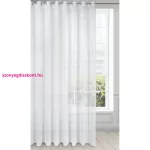 Viola függöny enyhén fényes etamin anyagból Fehér 400x250 cm