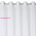 Viola függöny enyhén fényes etamin anyagból Fehér 400x250 cm