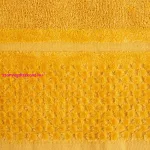 Ibiza velúr törölköző Mustársárga 70x140 cm