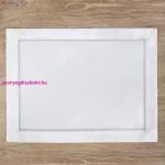 Madele 4db-os tányér alátét szett Fehér/ezüst 30x40 cm