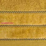 Dona pamut törölköző Mustársárga 70x140 cm