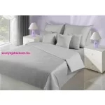 Nova3 pamut-szatén ágyneműhuzat Ezüst 220x200 cm - 70x80 cm 2db