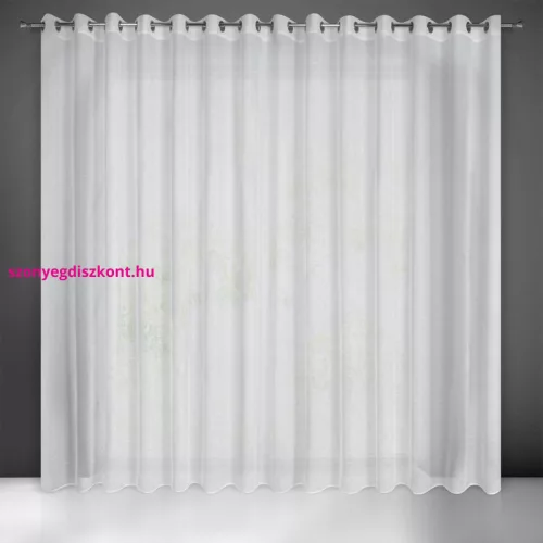 Lexy fényáteresztő függöny Fehér 300x250 cm