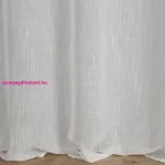 Carla fényáteresztő függöny Fehér 140x250 cm