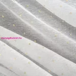 Sibel mintás dekor függöny Fehér/pezsgő 300x250 cm