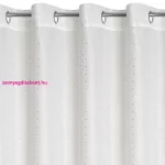 Sibel mintás dekor függöny Fehér/pezsgő 300x250 cm