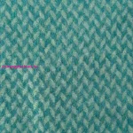 Apró mintás akril takaró rojtokkal Menta 130x170 cm