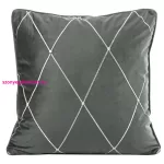 Margo Pierre Cardin bársony párnahuzat Világosszürke 45x45 cm
