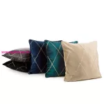 Margo Pierre Cardin bársony párnahuzat Világosszürke 45x45 cm