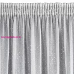 Sibel mintás dekor függöny Fehér/ezüst 300x250 cm