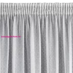 Sibel mintás dekor függöny Fehér/ezüst 300x150 cm