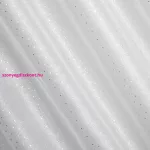 Sibel mintás dekor függöny Fehér/ezüst 400x250 cm