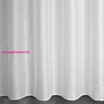 Sibel mintás dekor függöny Fehér/ezüst 400x250 cm