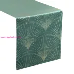 Blink14 bársony asztali futó Sötét menta 35x140 cm