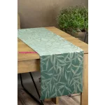 Blink15 bársony asztali futó Sötét menta 35x140 cm