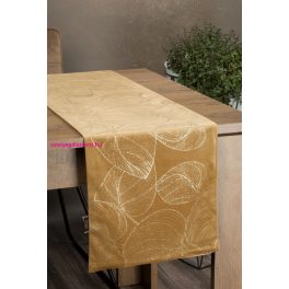 Blink16 bársony asztali futó Mézsárga 35x140 cm
