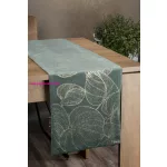 Blink16 bársony asztali futó Sötét menta 35x140 cm