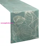 Blink15 bársony asztali futó Sötét menta 35x180 cm