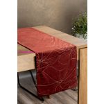 Blink18 bársony asztali futó Téglavörös 35x180 cm