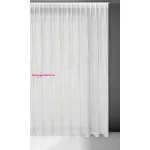 Tonia fényáteresztő függöny fényes mikrohálóból mennyezeti sínhez Fehér 400x300 cm