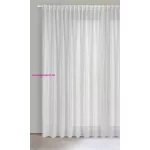 Belissa fényáteresztő függöny mennyezeti sínhez Fehér 300x300 cm