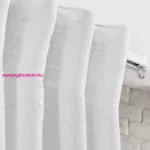 Belissa fényáteresztő függöny mennyezeti sínhez Fehér 300x300 cm