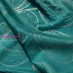 Blink16 bársony asztali futó Sötét türkiz 35x220 cm