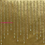 Royal3 bársony asztali futó Arany 35x220 cm