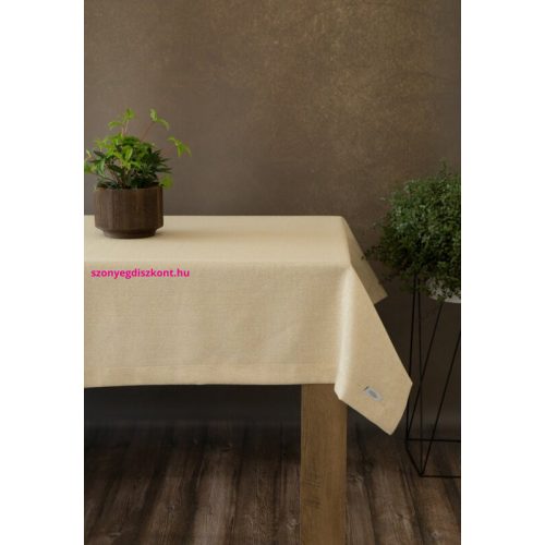 Bianca1 fényes csillogású asztalterítő Arany 145x240 cm