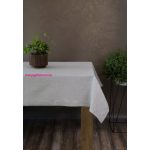 Bianca2 fényes csillogású asztalterítő Ezüst 140x220 cm