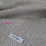 Bianca2 fényes csillogású asztalterítő Ezüst 140x220 cm