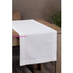 Ellen lurex asztali futó Fehér/ezüst 40x180 cm