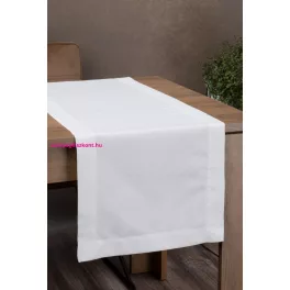 Ellen lurex asztali futó Fehér/ezüst 40x180 cm