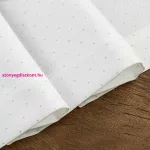 Ellen lurex asztali futó Fehér/ezüst 40x180 cm