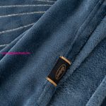 Blanca plüss takaró Gránátkék/arany 150x200 cm