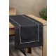 Dorita fekete asztalterítő Fekete 40x140 cm