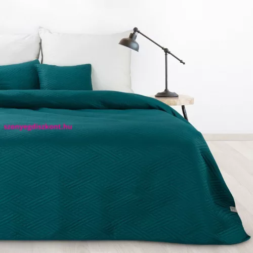 Boni4 mikroszálas ágytakaró párnahuzattal Sötét türkiz 200x220cm +2db 40x40cm