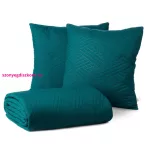 Boni4 mikroszálas ágytakaró párnahuzattal Sötét türkiz 200x220cm +2db 40x40cm
