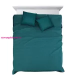 Boni4 mikroszálas ágytakaró párnahuzattal Sötét türkiz 200x220cm +2db 40x40cm