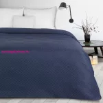 Boni4 mikroszálas ágytakaró Gránátkék 200x220cm +2db 40x40cm