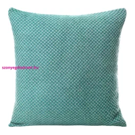 Apró mintás akril párnahuzat Menta 45x45 cm