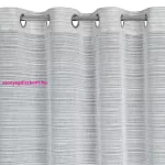 Aria szürke csíkos függöny fényáteresztő 140x250 cm