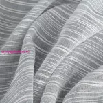 Aria szürke csíkos függöny fényáteresztő 140x250 cm