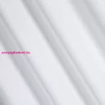 Estel függöny félig áttetsző matt sifon szövetből Fehér 140x250 cm