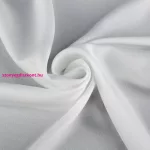 Estel függöny félig áttetsző matt sifon szövetből Fehér 140x250 cm