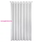 Tamina matt anyagú mikrohálós fényáteresztő függöny Fehér 350x250 cm