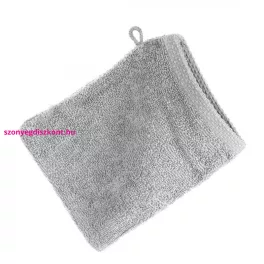 Frottír mosdókesztyű 400 g/m2 Ezüst 16x21 cm